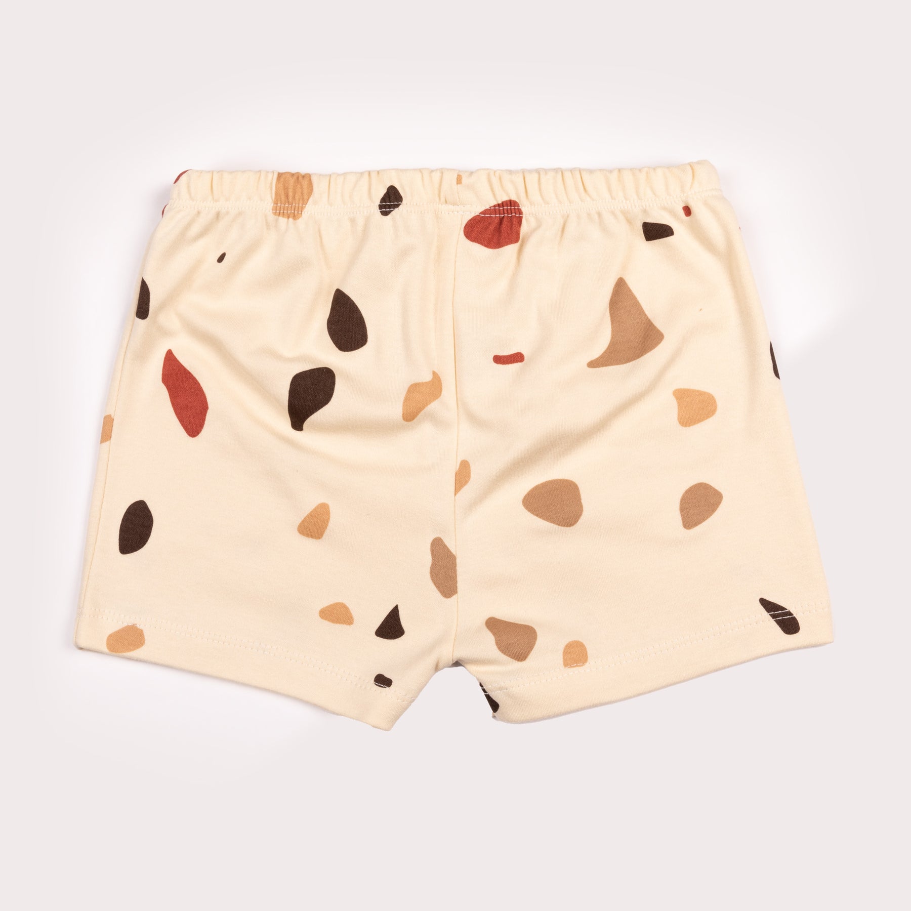 Pyjashort Enfant terrazzo marsala